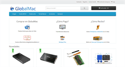 Desktop Screenshot of globalmac.cl